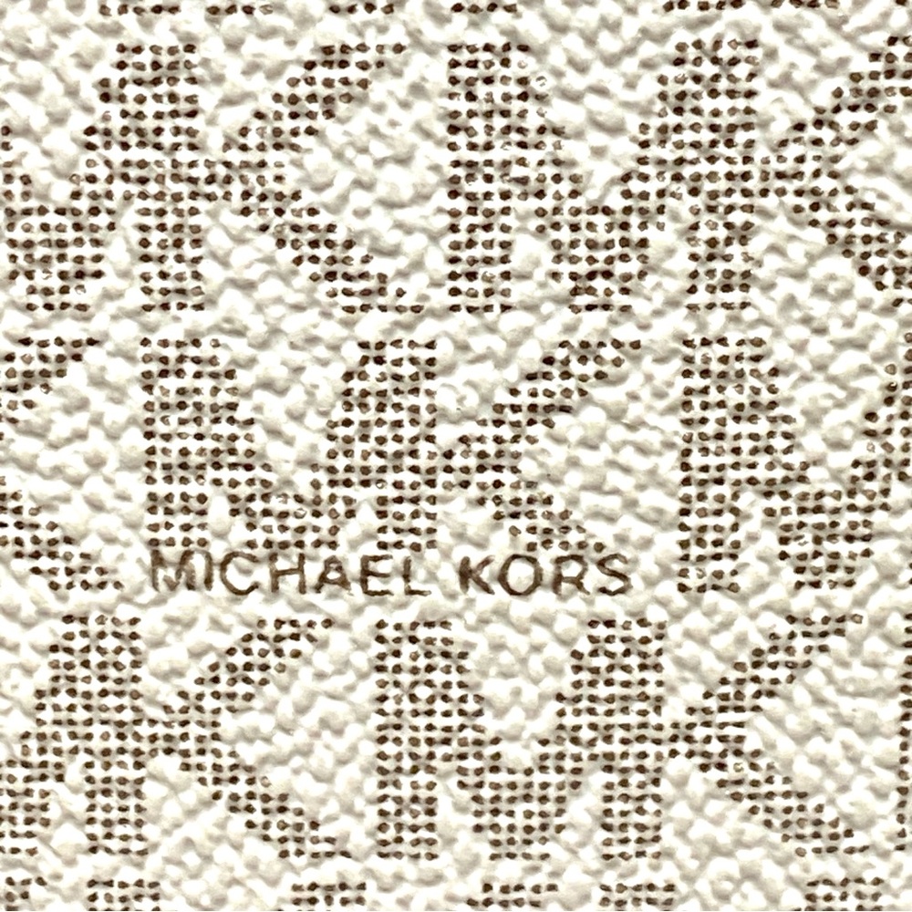 Michael Kors Tan and Cream Logo Crossbody Bag - Picture 7 of 15